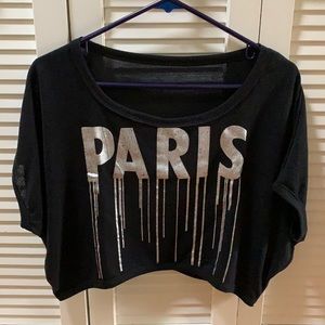 Paris Cropped Top